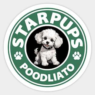 Starpups Toy Poodliato Sticker